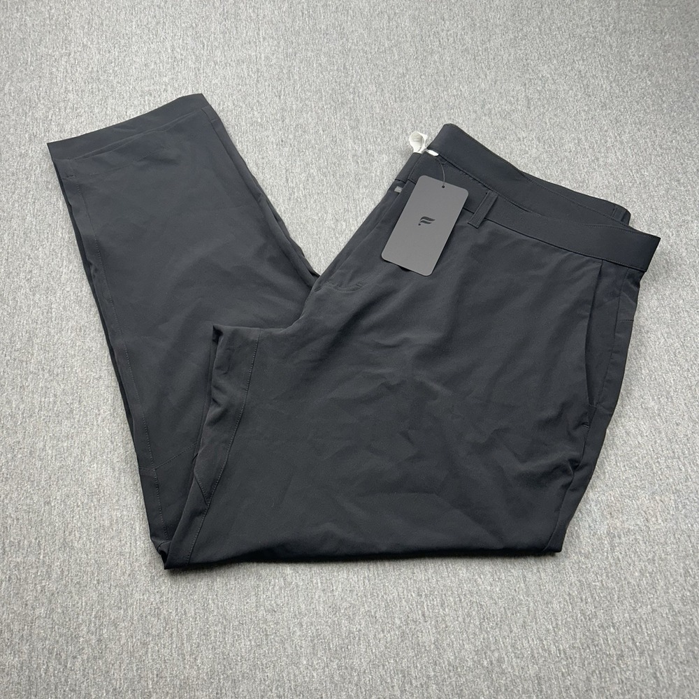 Fabletics The Only Pant Modern Slim‎ Fit Mens 44x32 Black Stretch Pockets NEW
